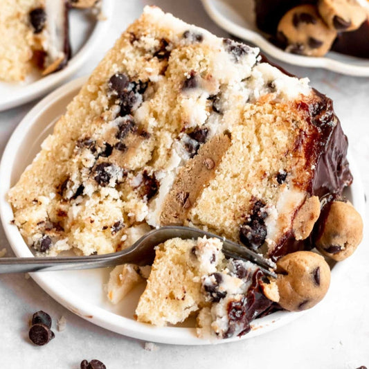 Chocolate Chip Cookie Dough Cake